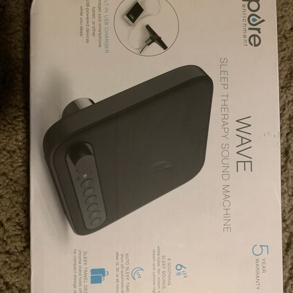 Pure Enrichment WAVE Premium Sleep Therapy Sound Machine - Picture 5 of 5